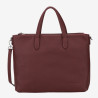 Arthur et Aston – Grand sac porté main Rosalia cuir bordeaux
